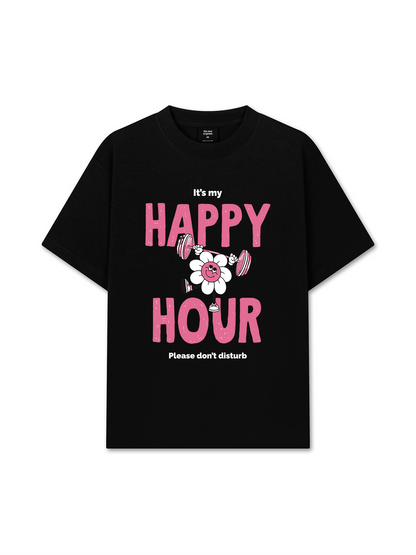 Áo Thun Relaxed Fit Happy Hour