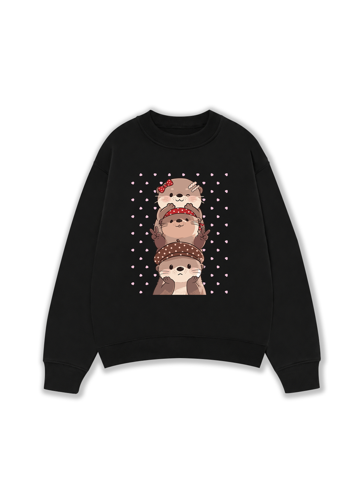 Áo Sweater Nỉ Hai Da Animal The Beaver Friends Group