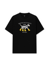 Áo Thun Relaxed Fit Animal Cute Puppy Yellow Boots