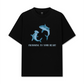 Áo Thun Relaxed Fit Pixel Universe Swimming To Your Heart
