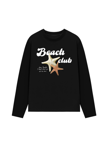 Áo Thun Dài Tay Ocean Beach Club
