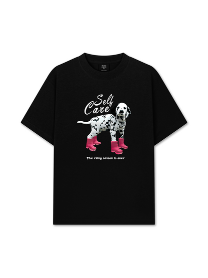 Áo Thun Relaxed Fit Animal Rainy Puppy