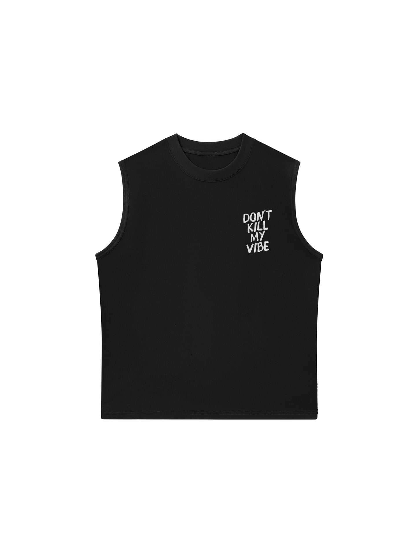 Áo Ba Lỗ Relaxed Fit Don_t Kill My Vibe