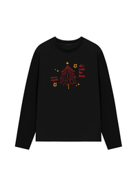 Áo Thun Dài Tay All I Want For Christmas