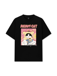 Áo Thun Relaxed Fit Meowy Cat Vicent
