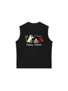 Áo Ba Lỗ Relaxed Fit  Go Outside Happy Camper Dog