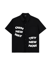 Áo Sơ Mi Kaki Boxy Ngắn Tay Originals Free Style