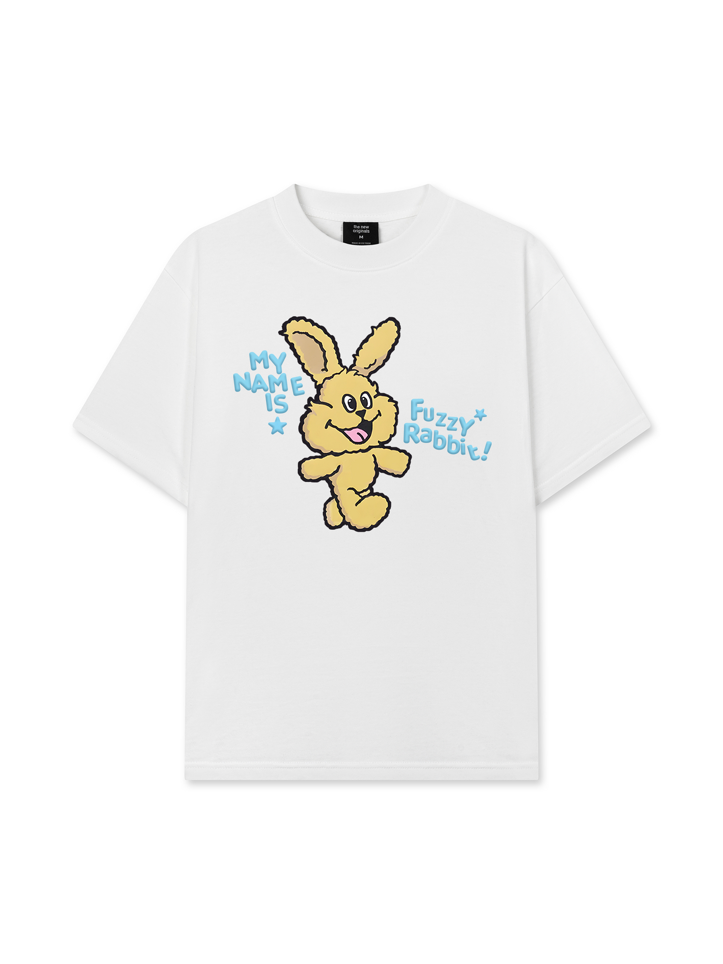 Áo Thun Relaxed Fit My Name Is Fuzzy Rabbit