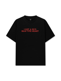 Áo Thun Relaxed Fit 90's Heart