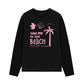 Áo Thun Dài Tay Take Me To The Beach Pink