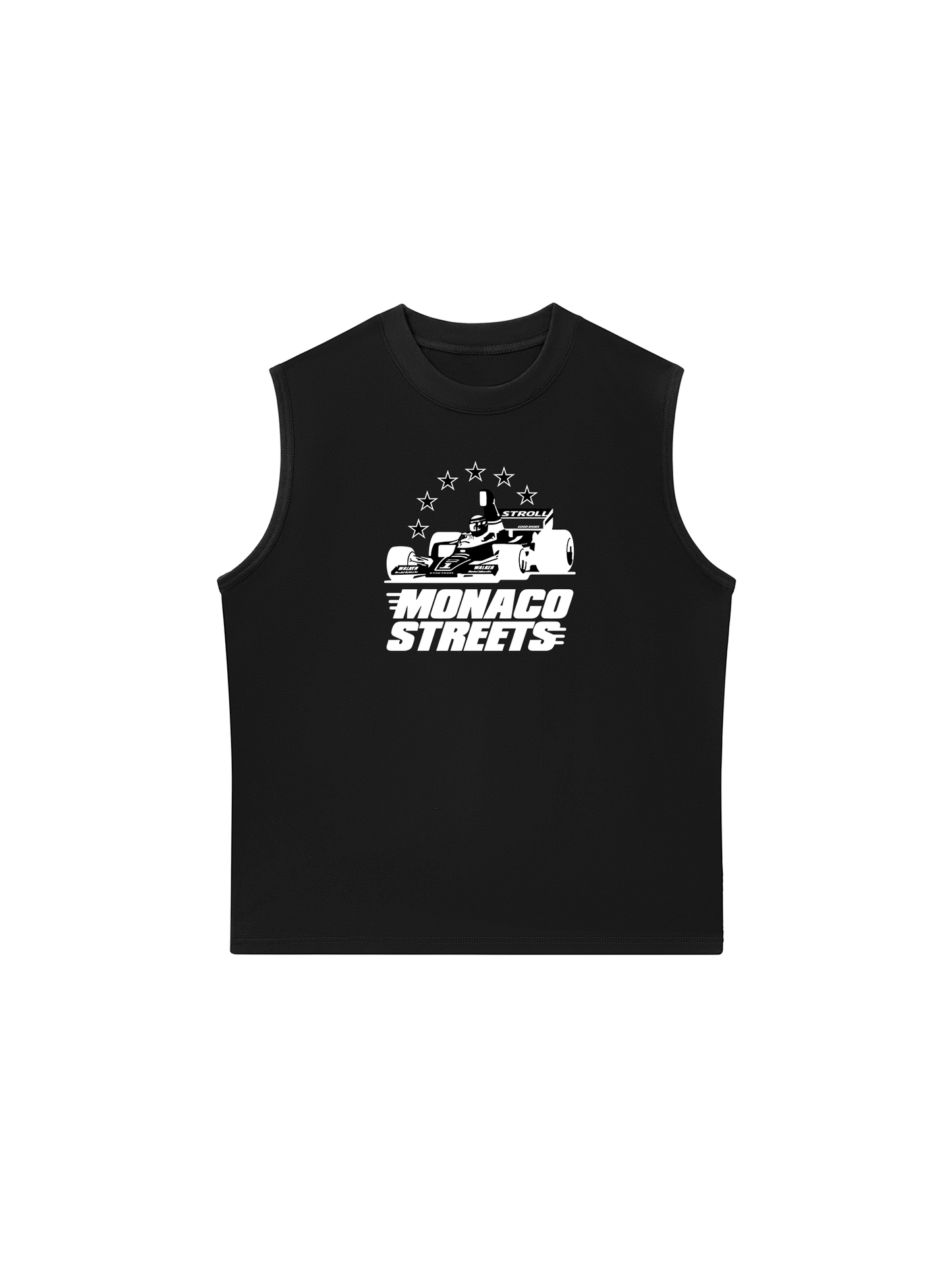 Áo Ba Lỗ Relaxed Fit Monaco Streets