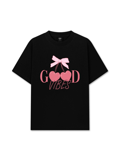 Áo Thun Relaxed Fit Daily Cuties Good Vibes