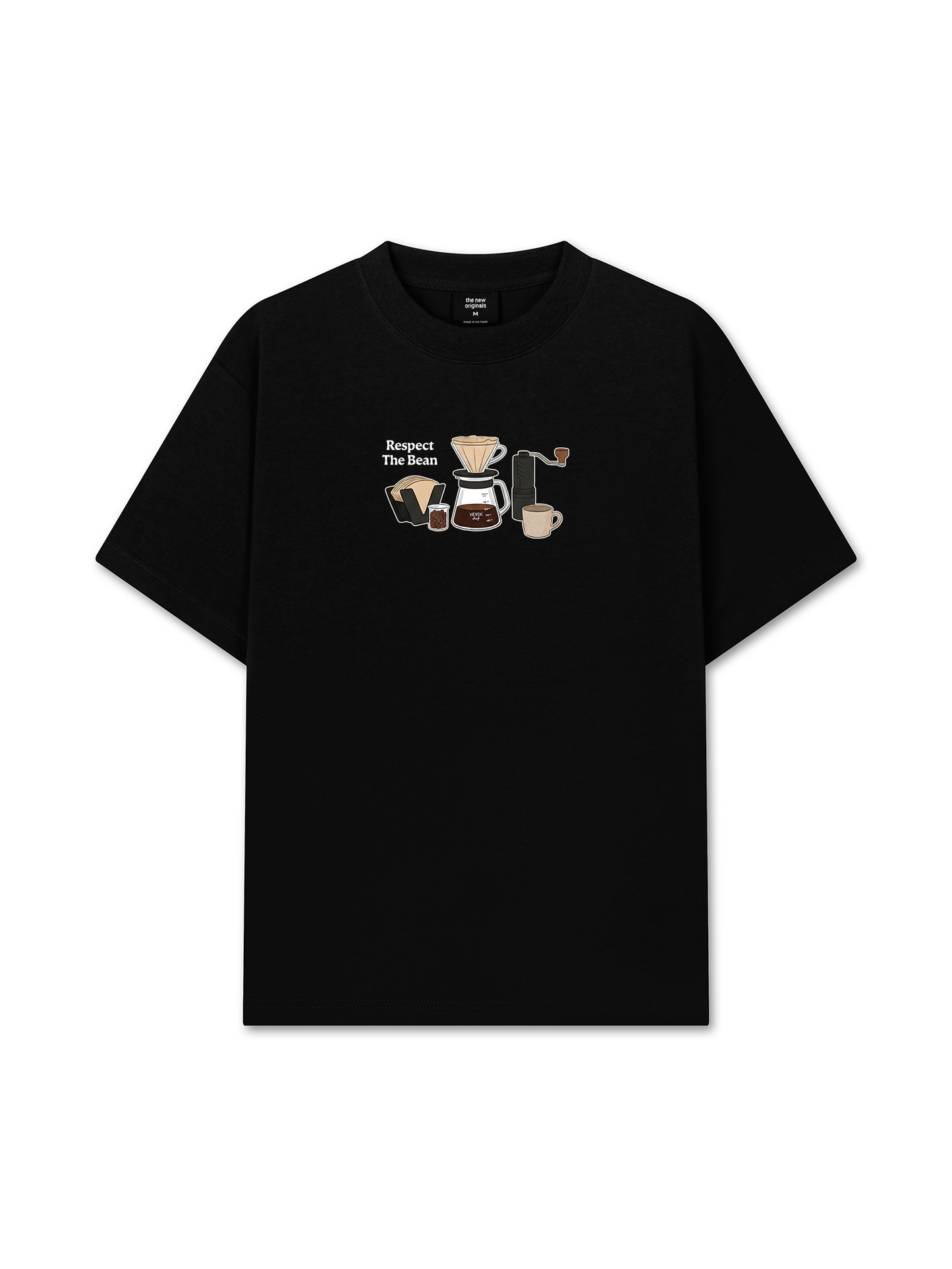 Áo Thun Relaxed Fit Respect The Bean