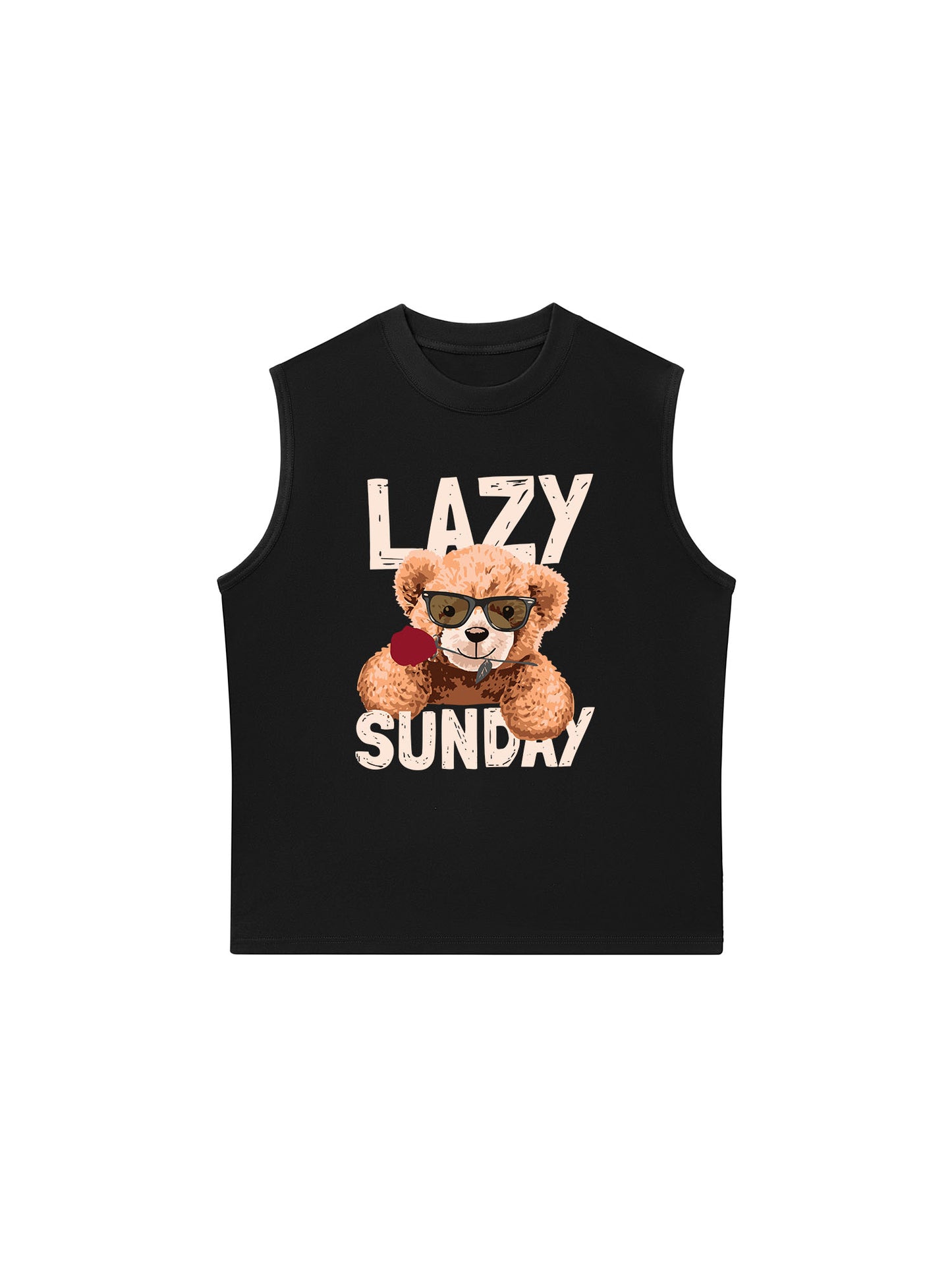 Áo Ba Lỗ Relaxed Fit Lazy Sunday