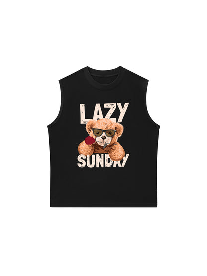 Áo Ba Lỗ Relaxed Fit Lazy Sunday
