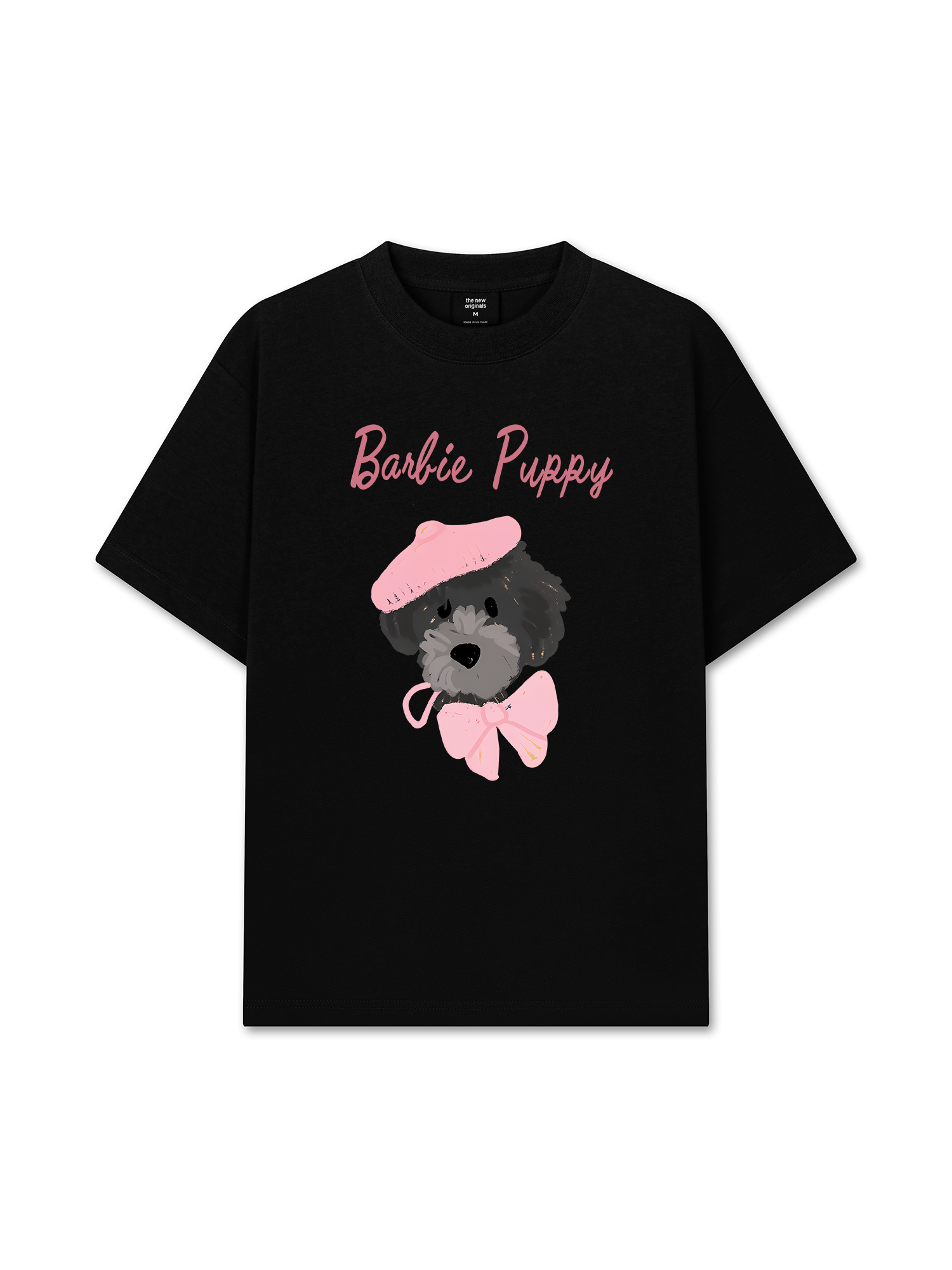 Áo Thun Relaxed Fit Animal Barbie Puppy