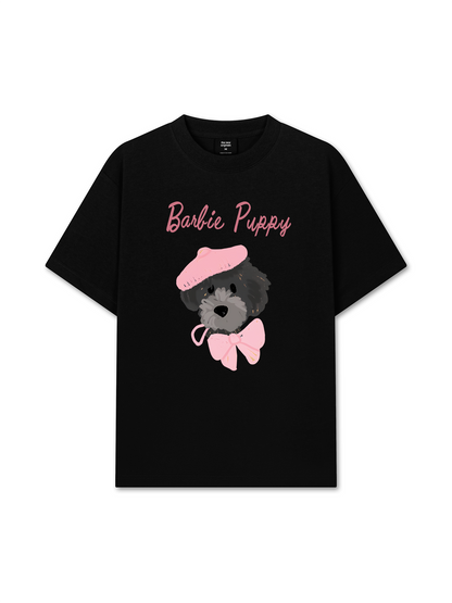 Áo Thun Relaxed Fit Animal Barbie Puppy