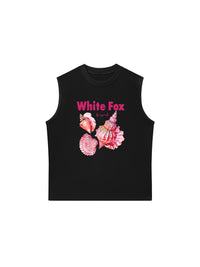 Áo Ba Lỗ Relaxed Fit Ocean White Fox