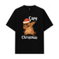 Áo Thun Relaxed Fit Capy Christmas Dab