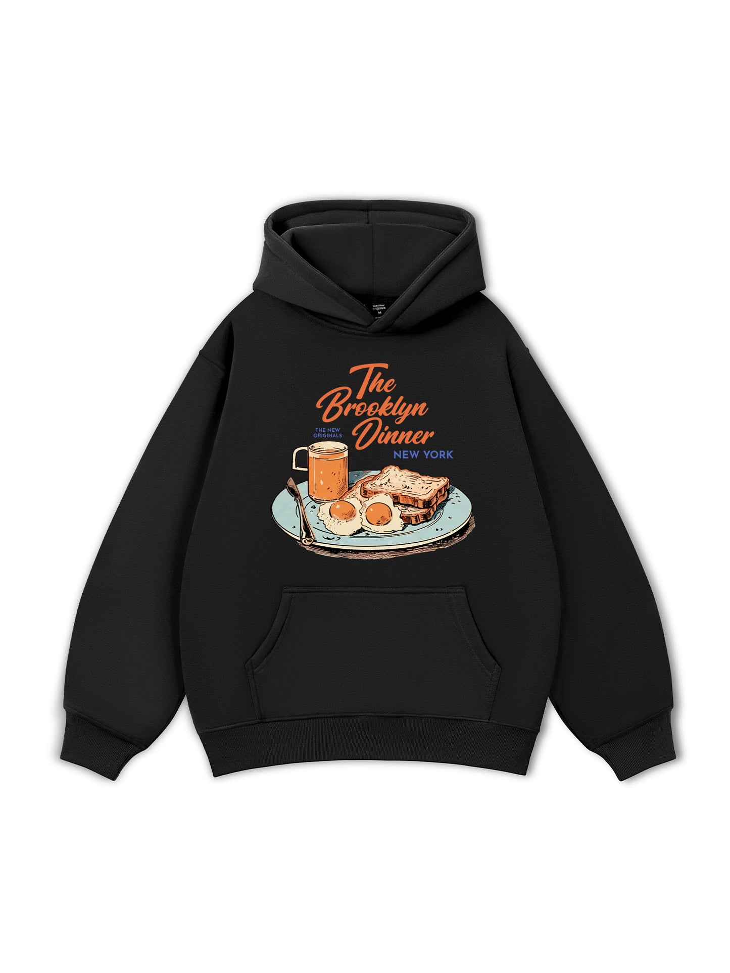 Brooklyn Diner Vintage Hoodie