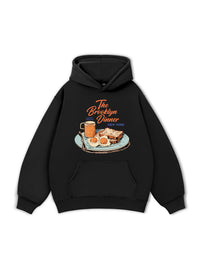 Brooklyn Diner Vintage Hoodie