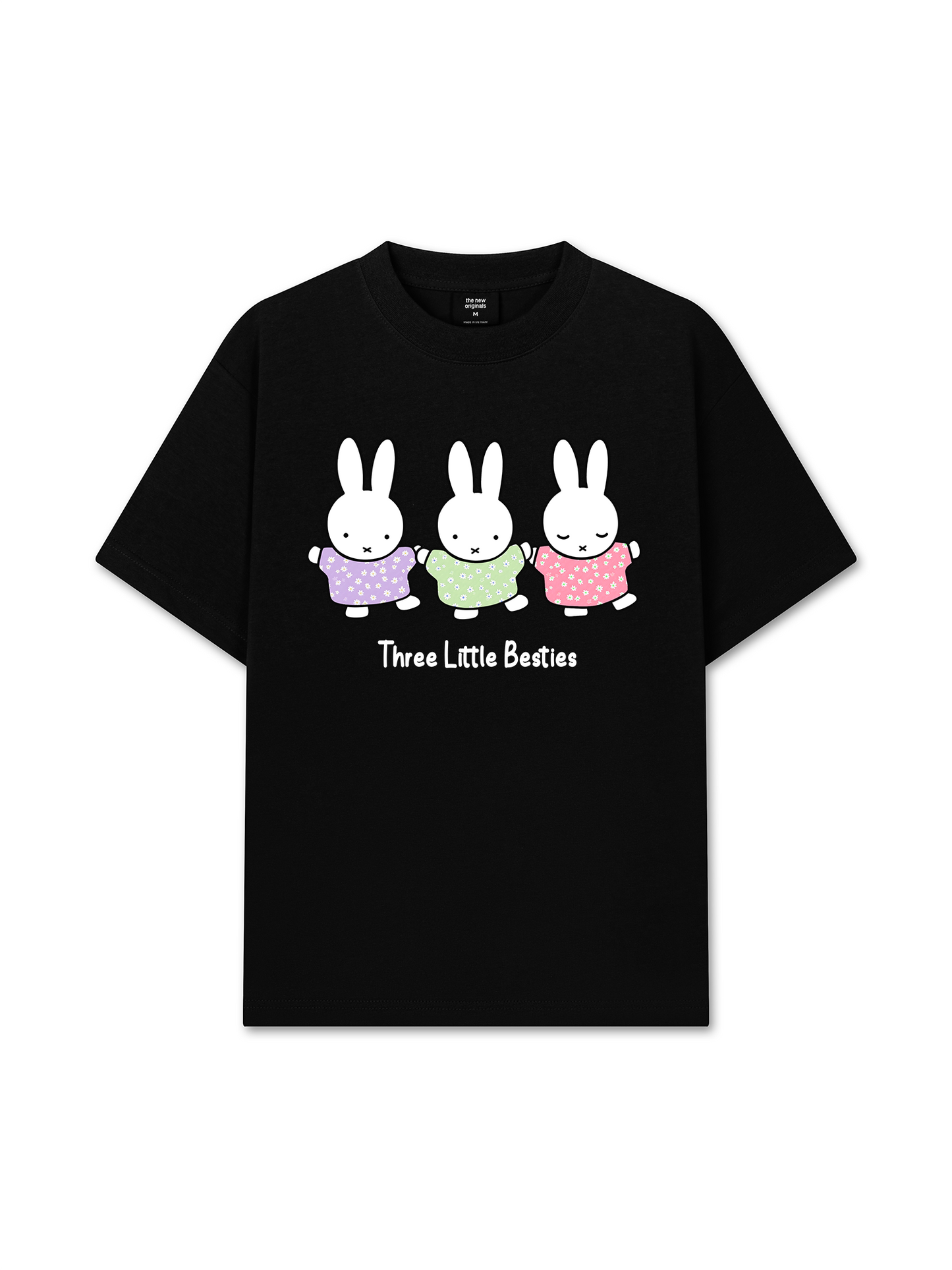 Áo Thun Relaxed Fit Daily Cuties Three Little Besties