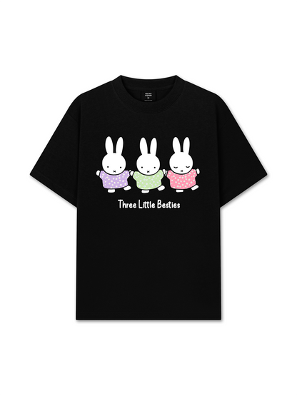 Áo Thun Relaxed Fit Daily Cuties Three Little Besties
