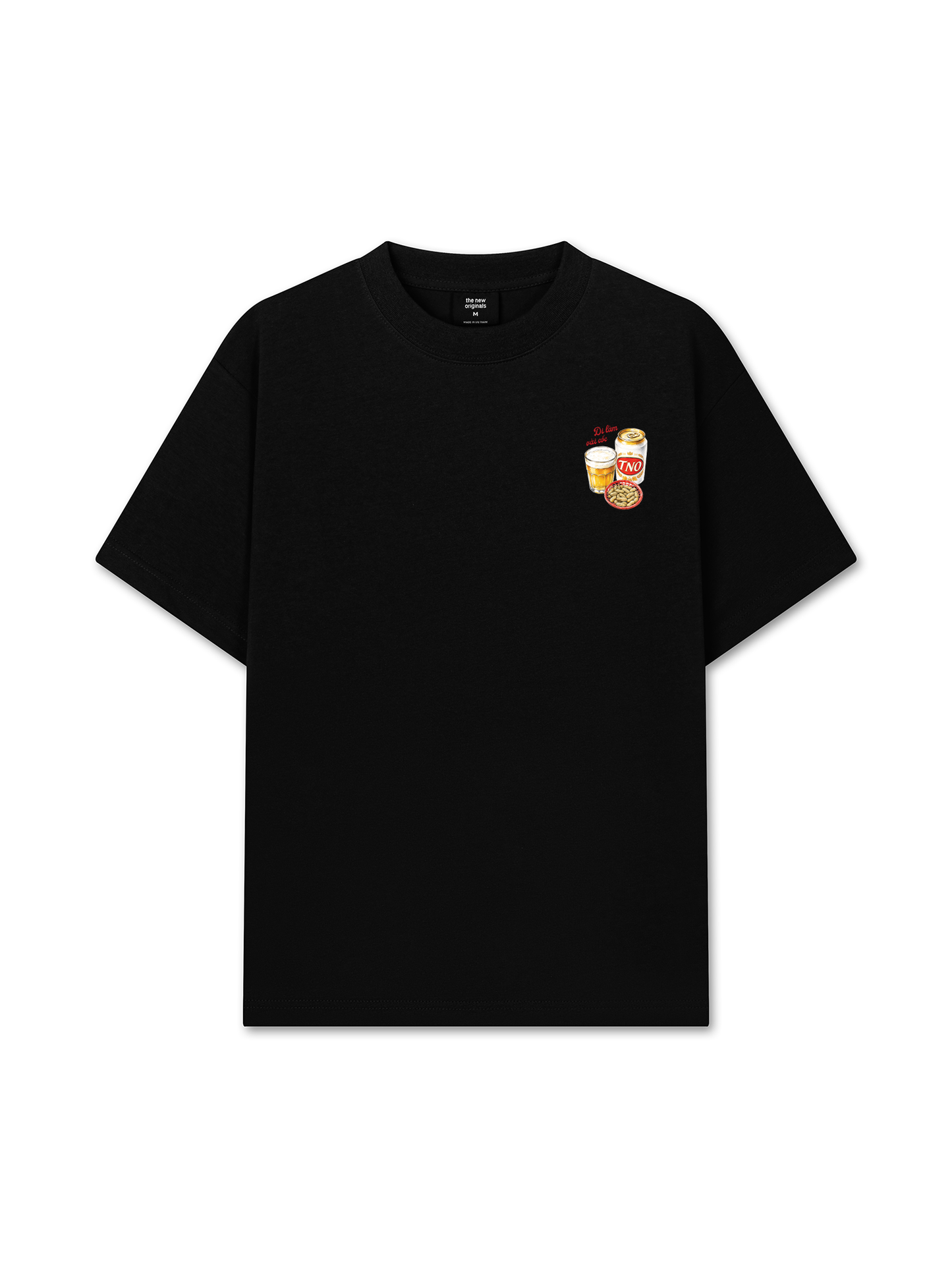 Áo Thun Relaxed Fit Đi Làm Vài Cốc
