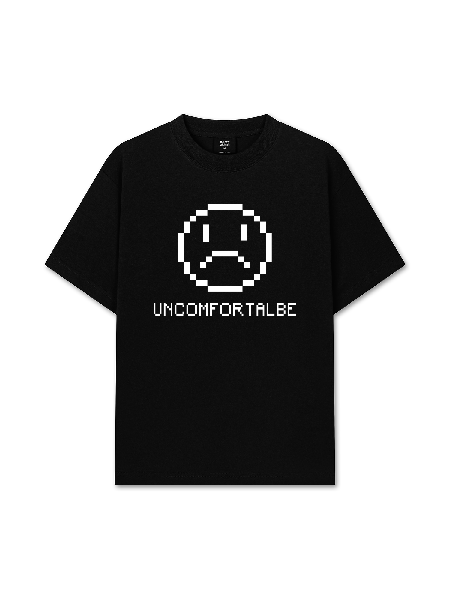 Áo Thun Relaxed Fit Pixel Universe Uncomfortable