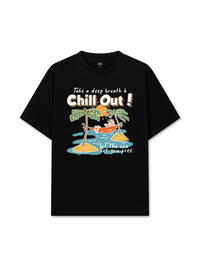 Áo Thun Relaxed Fit Summer Vibes Chill Out