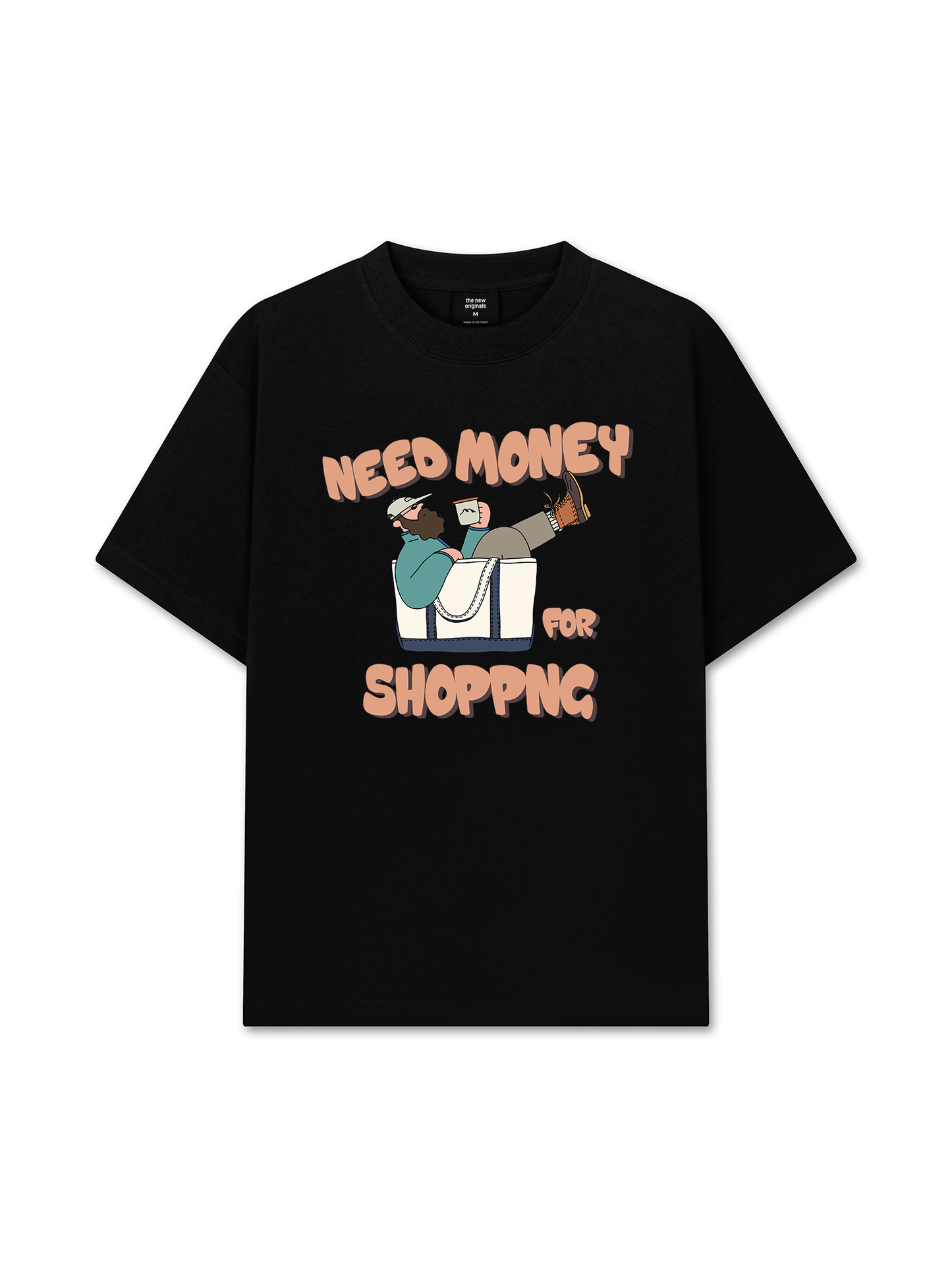 Áo Thun Relaxed Fit Weekend Need Money For Shopping