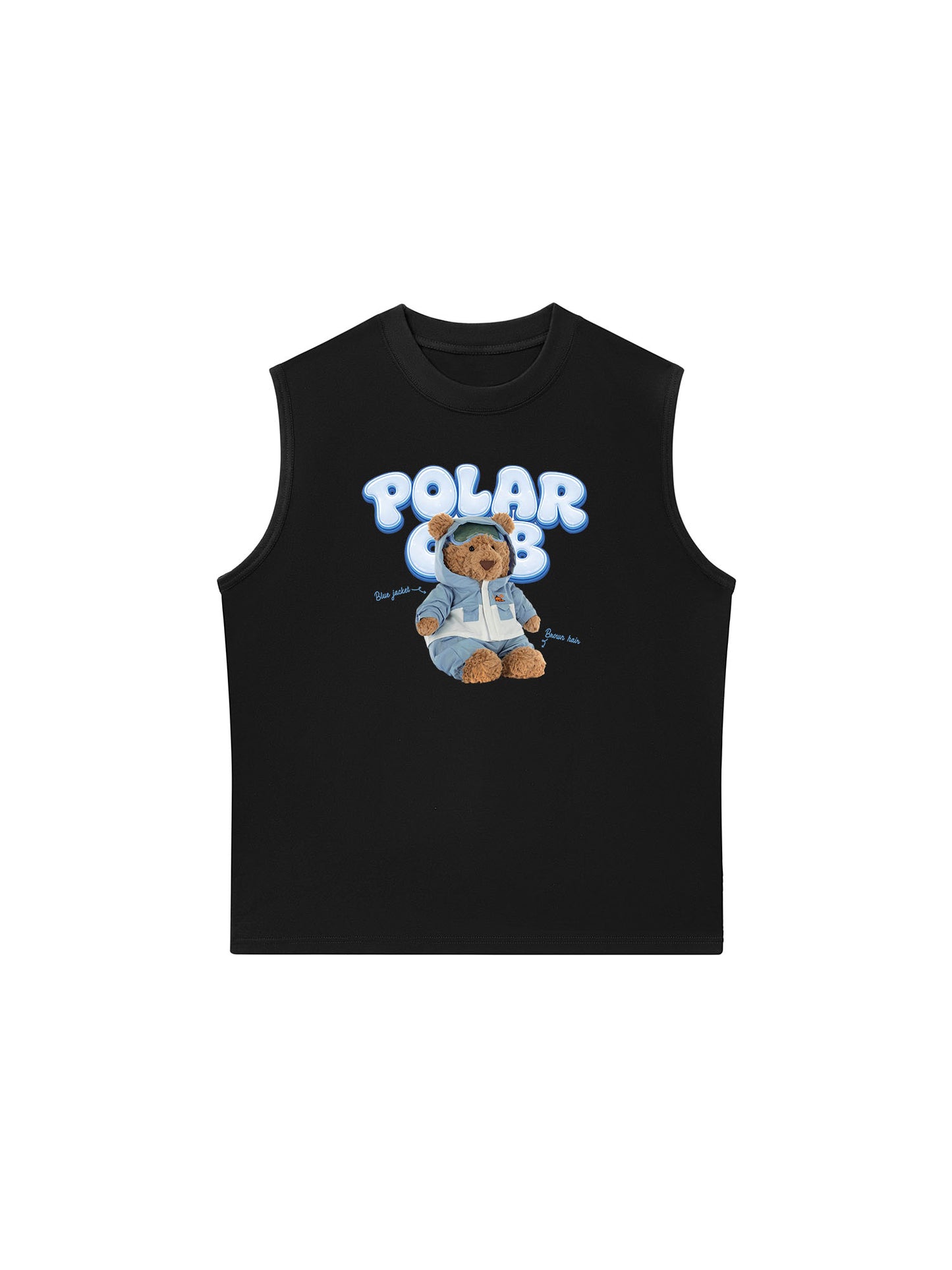Áo Ba Lỗ Relaxed Fit Teddy Land Solar Cub