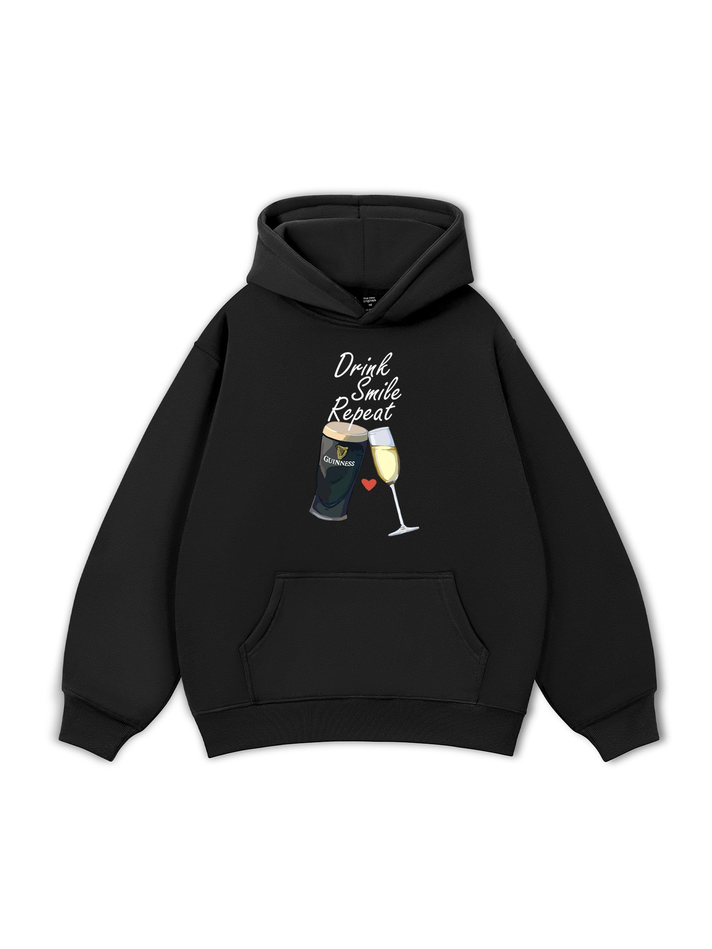 Drink, Smlie, Repeat Hoodie