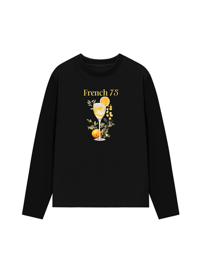 Áo Thun Dài Tay French 75 Cocktail