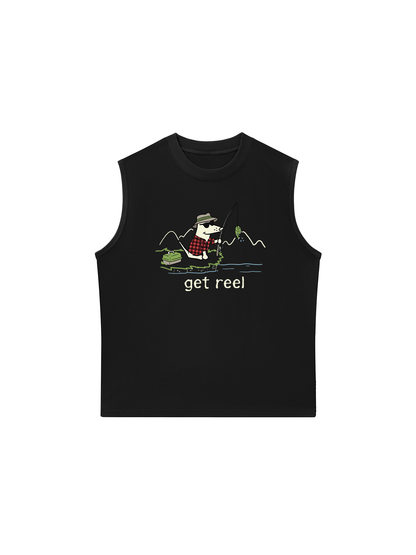 Áo Ba Lỗ Relaxed Fit Go Outside Get Reel