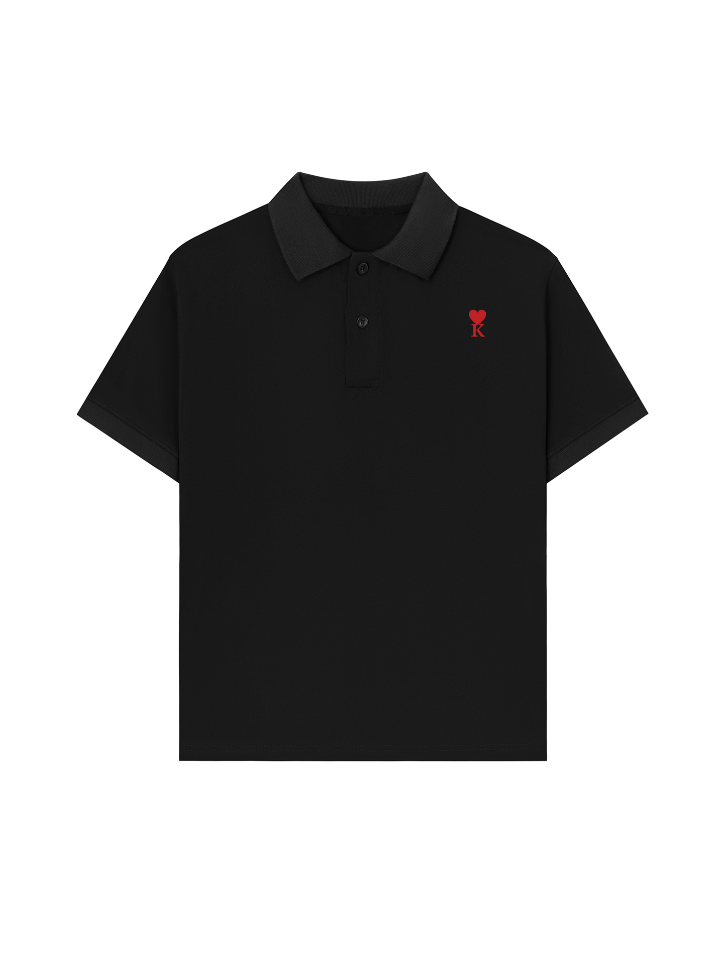 Áo Polo Relaxed Fit King Heart
