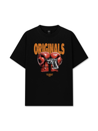 Áo Thun Relaxed Fit Fitnes Boxing Gun