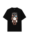 Áo Thun Relaxed Fit  Meowy Cat Brown
