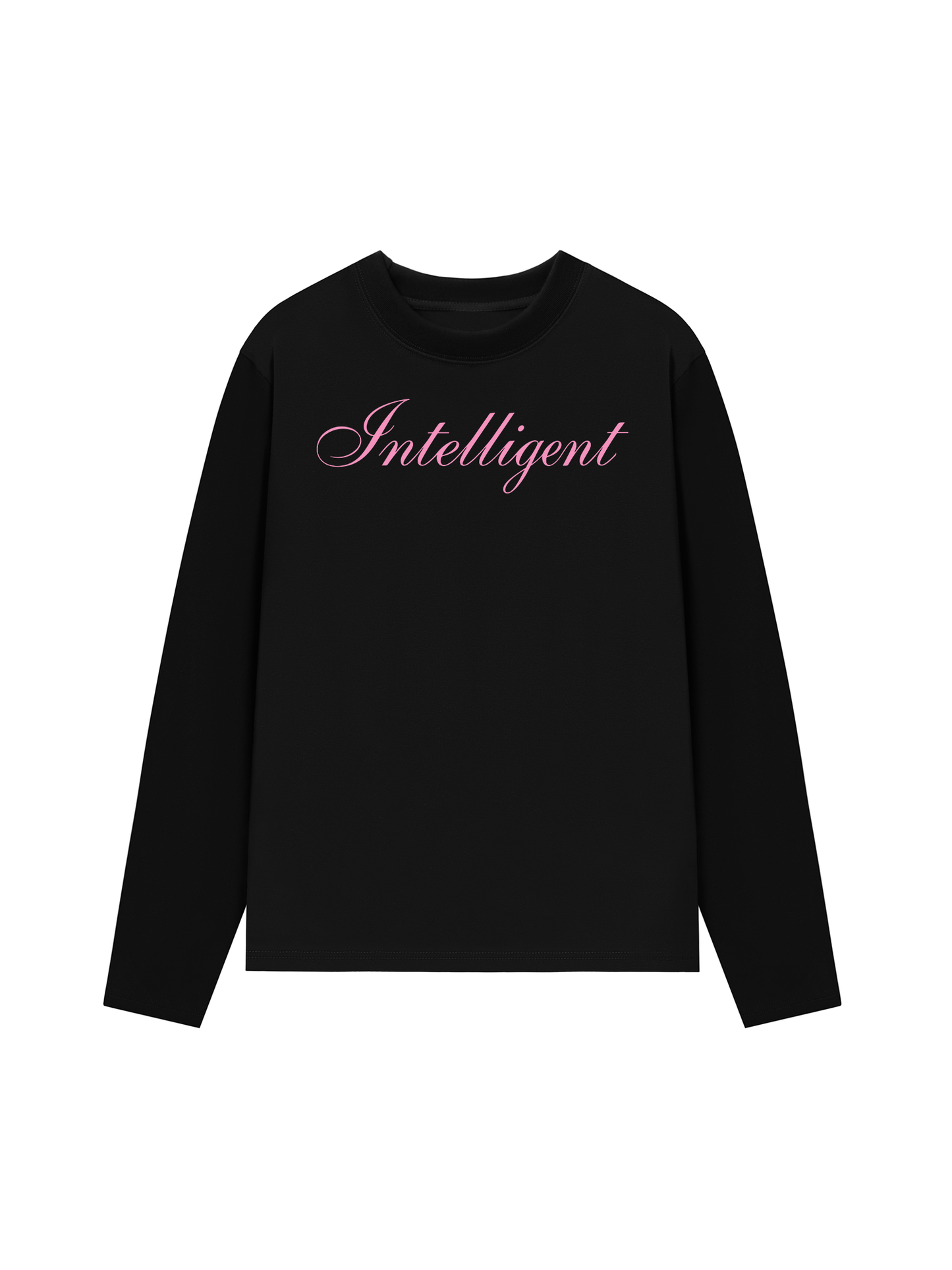Áo Thun Dài Tay  Pink Intelligent