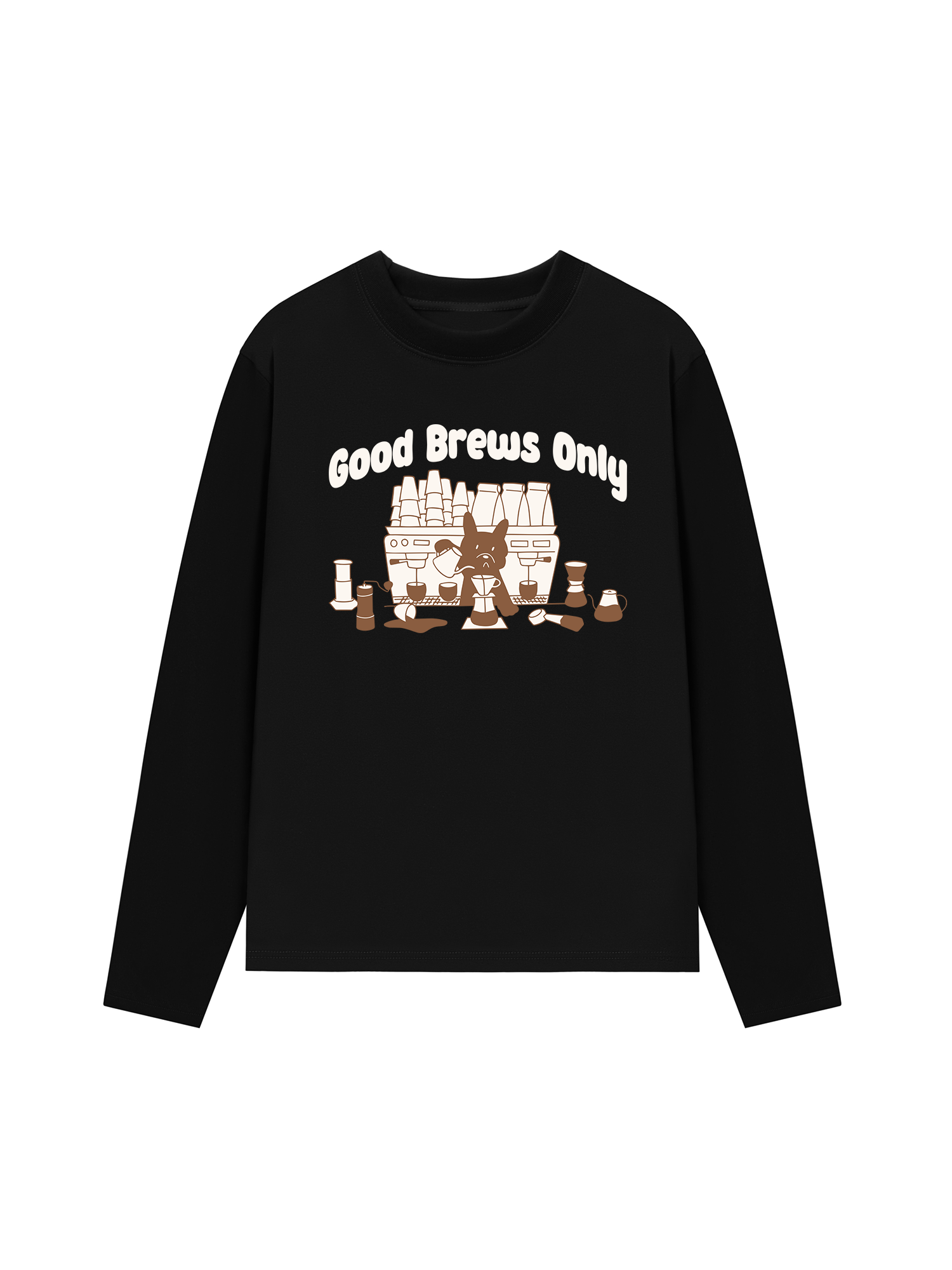Áo Thun Dài Tay Good Brews Only