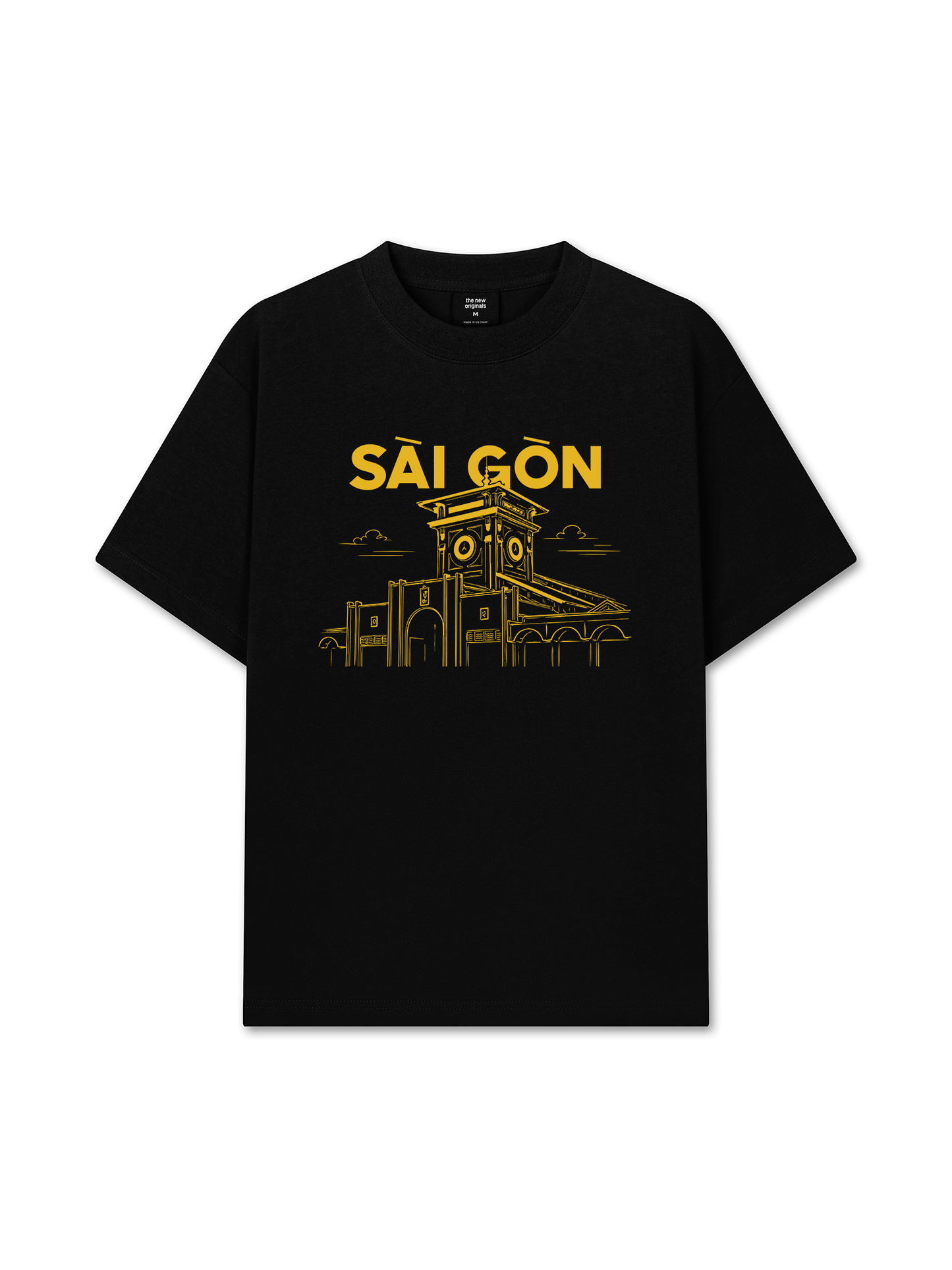 Áo Thun Relaxed Fit Chợ Bến Thành Sài Gòn