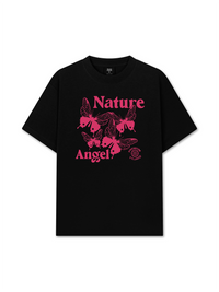 Áo Thun Relaxed Fit Pink Nature Angel
