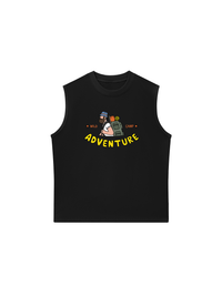 Áo Ba Lỗ Relaxed Fit Adventure Wild Camp