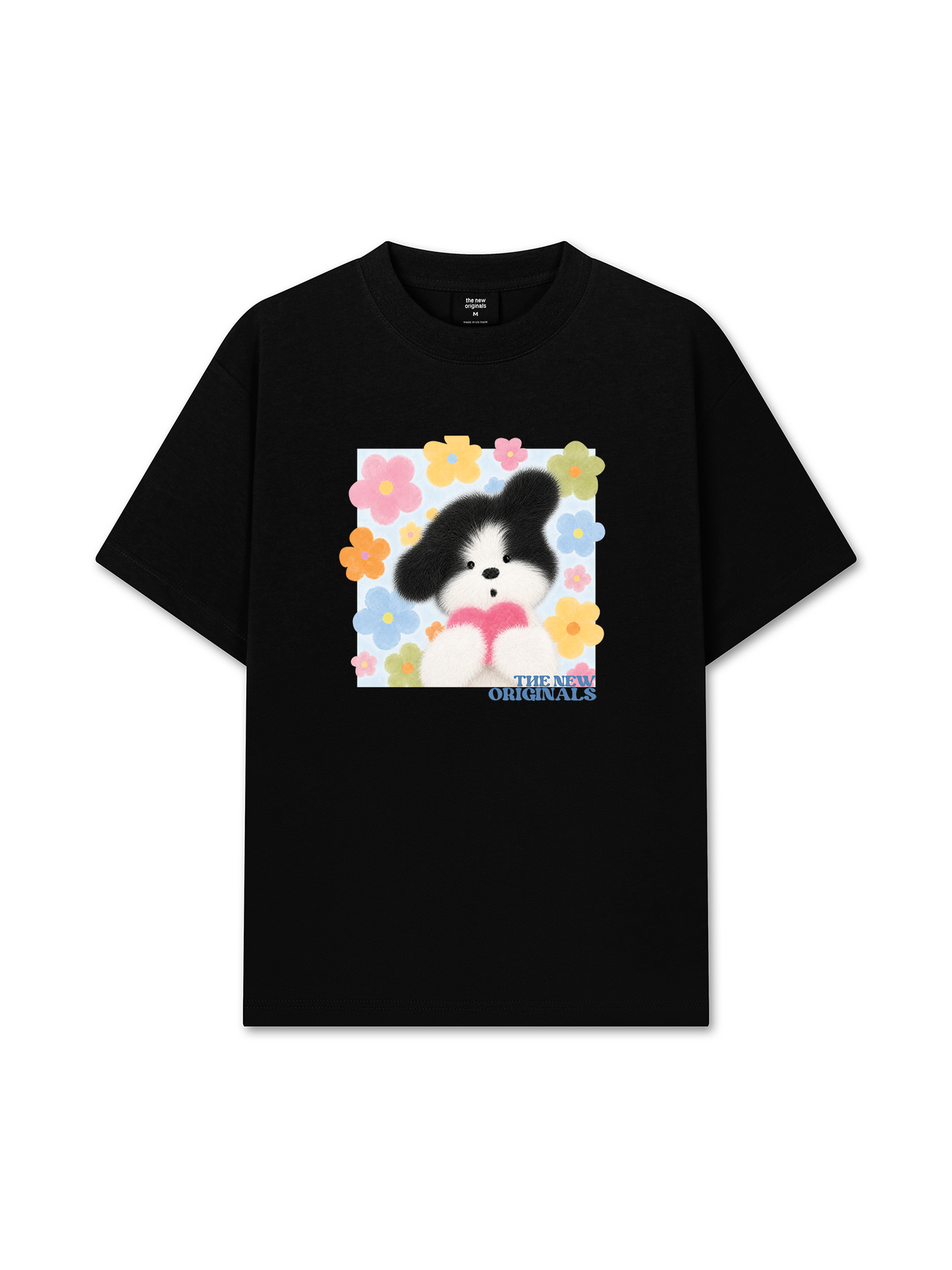 Áo Thun Relaxed Fit Flower Puppy