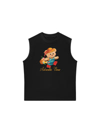 Áo Ba Lỗ Relaxed Fit Adorable Bear
