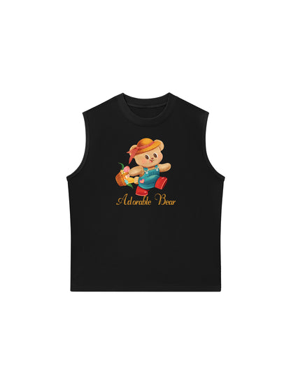 Áo Ba Lỗ Relaxed Fit Adorable Bear