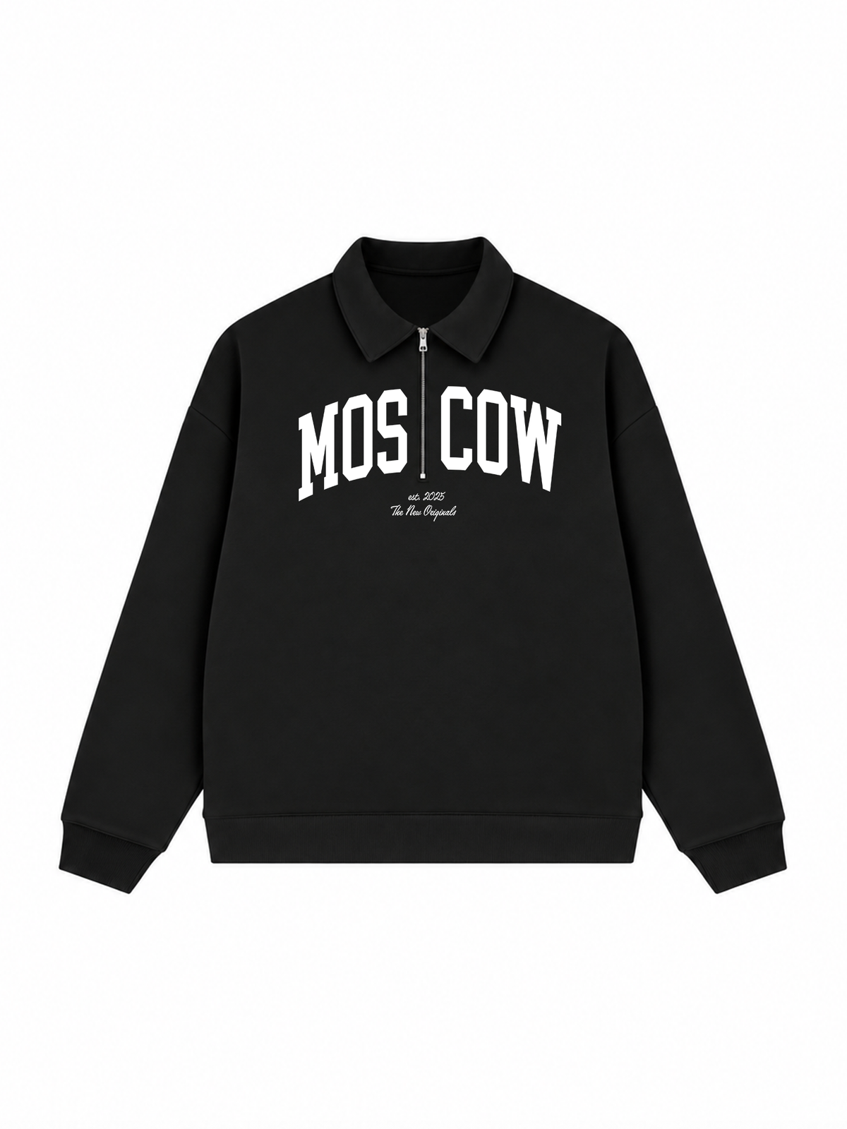 Áo Sweater Polo Nỉ Hai Da MOSCOW