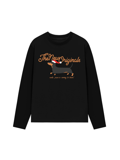 Áo Thun Dài Tay Santa Paws