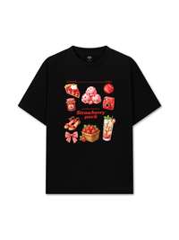 Áo Thun Relaxed Fit Strawberry Pack