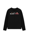 Áo Thun Dài Tay Sweet Pastry Black Pink Meow Meow Strawberry